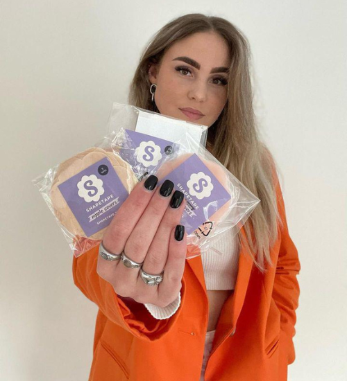 Tepelplakkers in verpakking