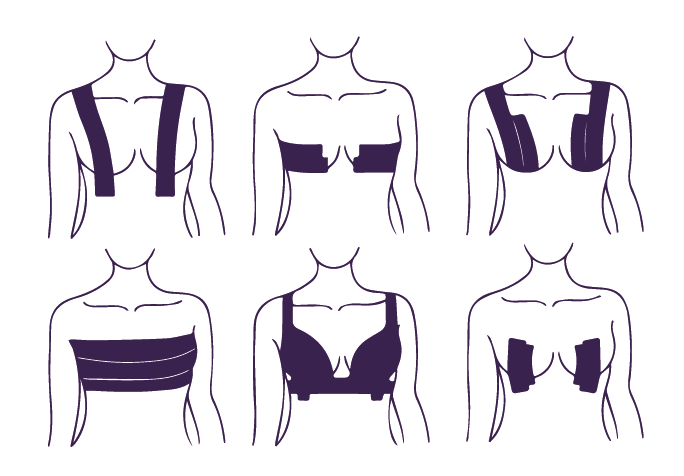 borsten tape gebruiken