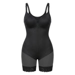 Korrigierender Bodysuit mit Eingebautem BH, Haken und Reißverschluss