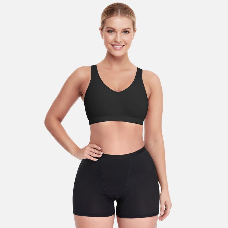 Menstruationsshorts - Rosa