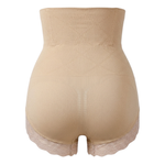 Korrigierende High-Waist-Slips mit Spitze