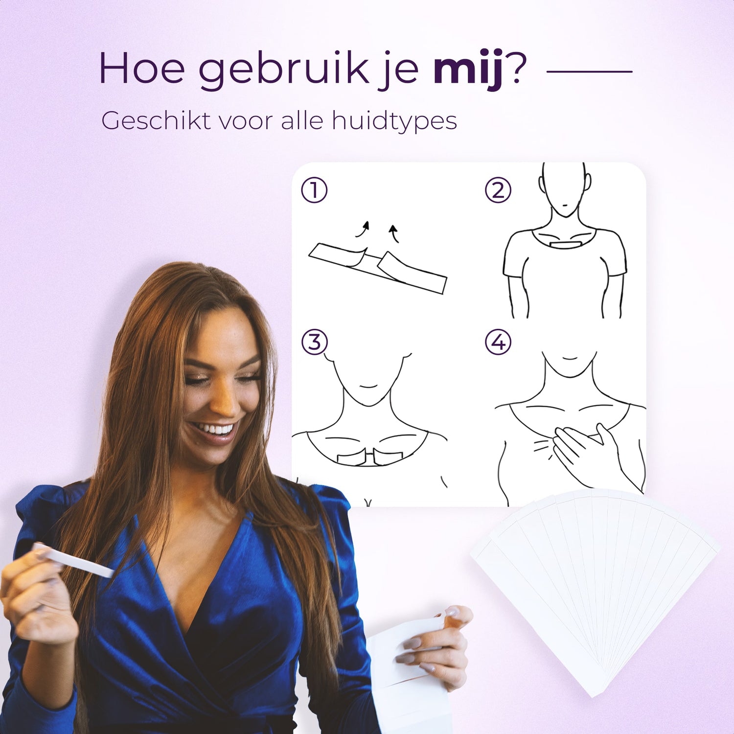 Fashion tape gebruiken