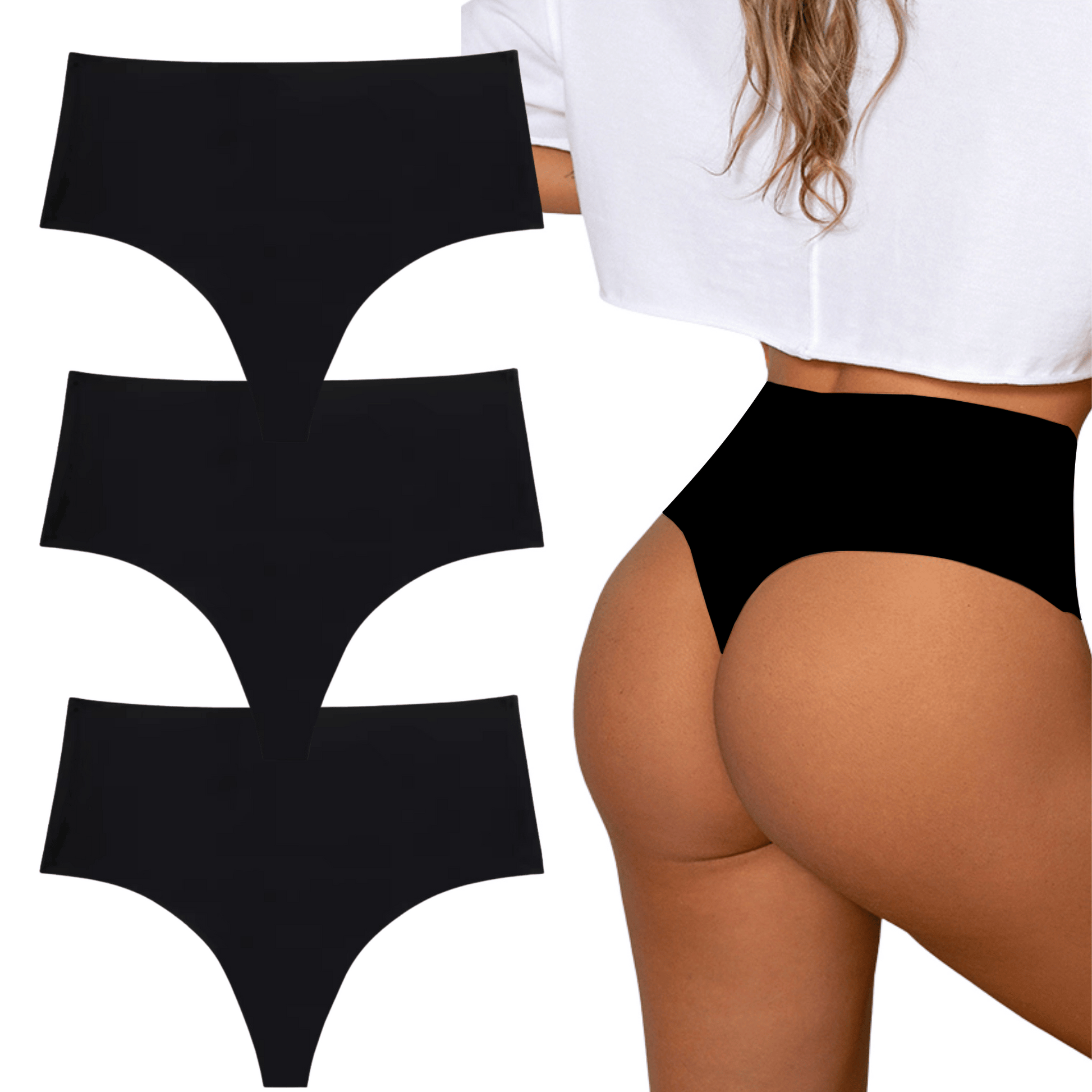 Naadloze String High waist