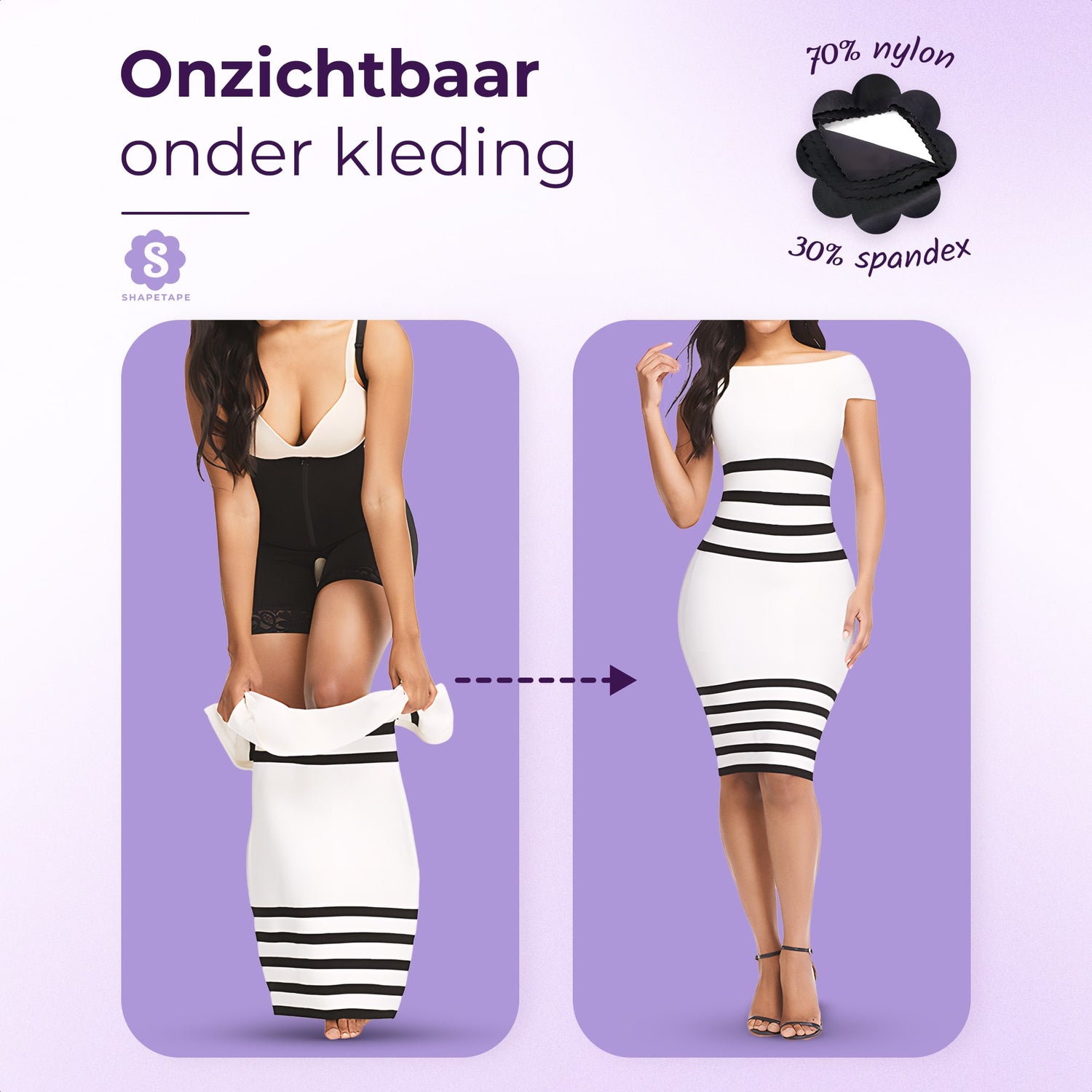 shapewear onzichtbaar