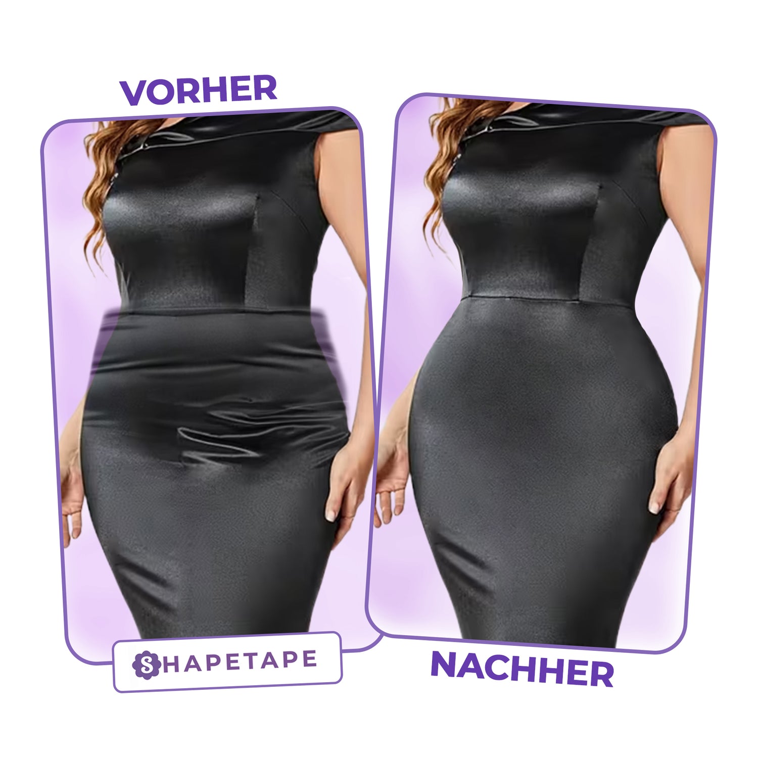 Korrigierende High-Waist-Shorts