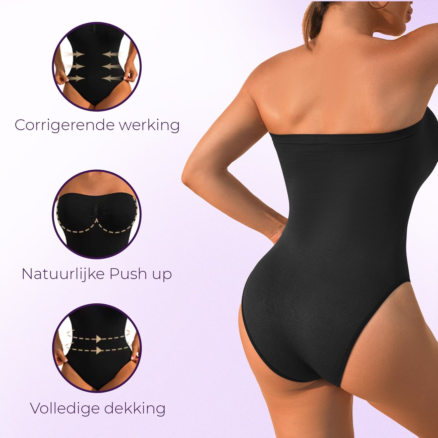 Corrigerende body zonder bandjes