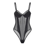 Figurformender Spitzenbody - Mila