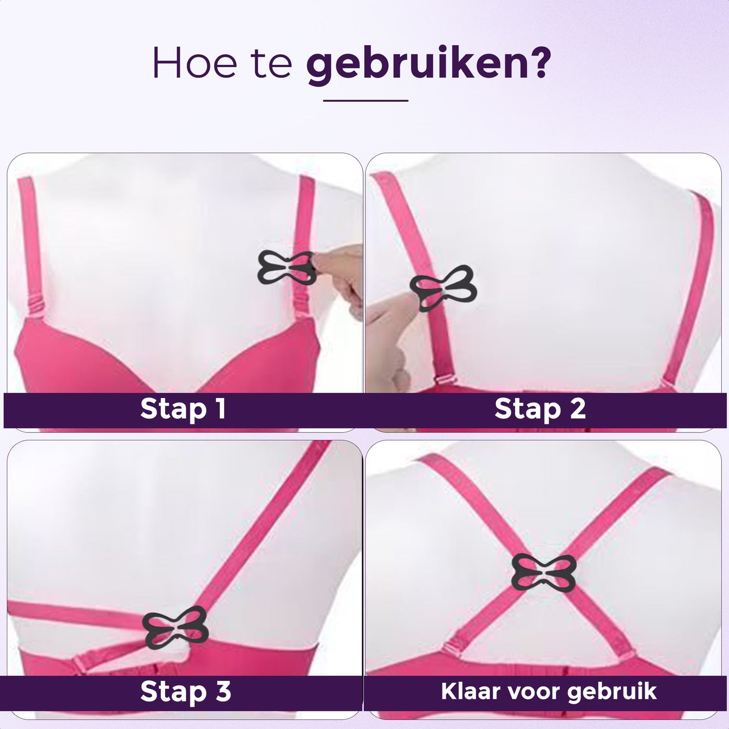 BH Clips - Unsichtbare BH-Bandjes