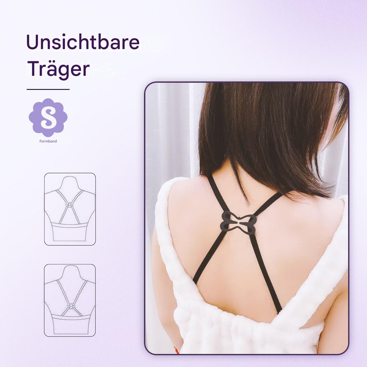 Nie mehr sichtbare BH-Träger