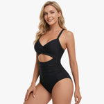 Korrigierender Badeanzug mit Cut-Out