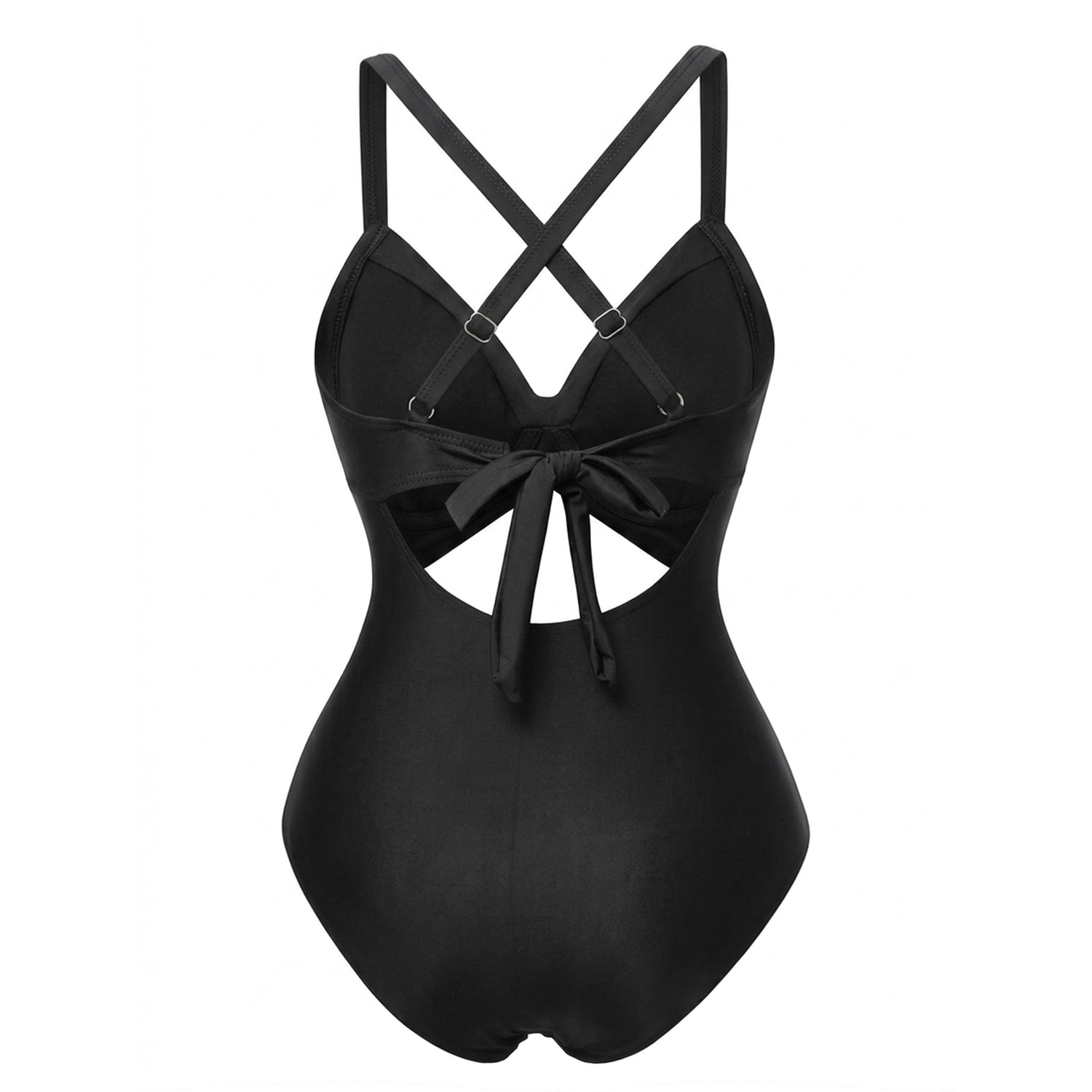 Korrigierender Badeanzug mit Cut-Out