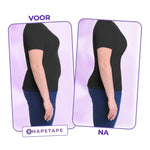 Korrigierender Shapewear-Body mit Haken und Reißverschluss