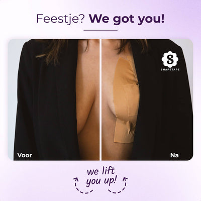 Brusttape + Brustwarzenabdeckungen + Modetape