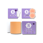 Brustband + Silikon-Nippelabdeckungen + Modeband