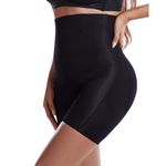 Hoch taillierte korrigierende Hose mit Polsterung - Nahtlos