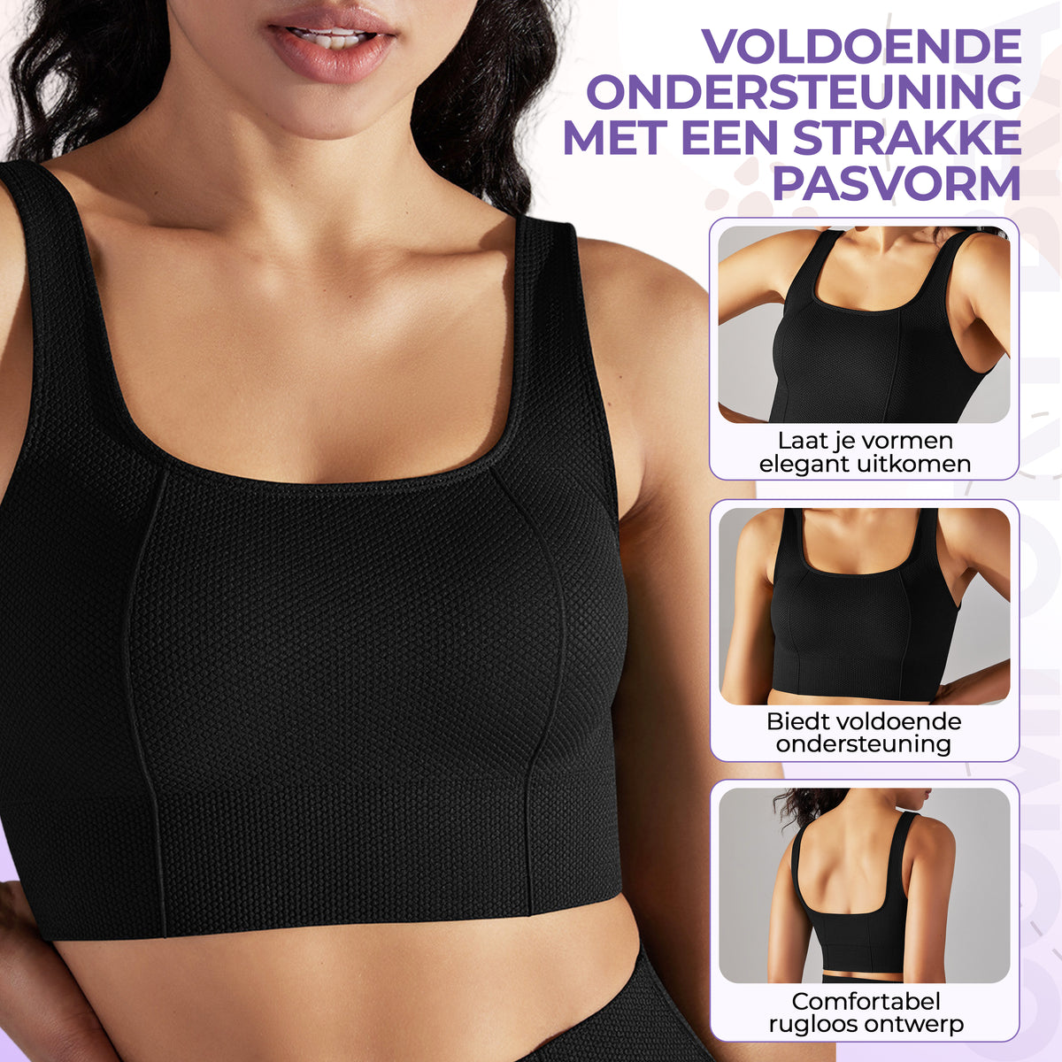 Ausreichende Unterstützung mit fester Passform