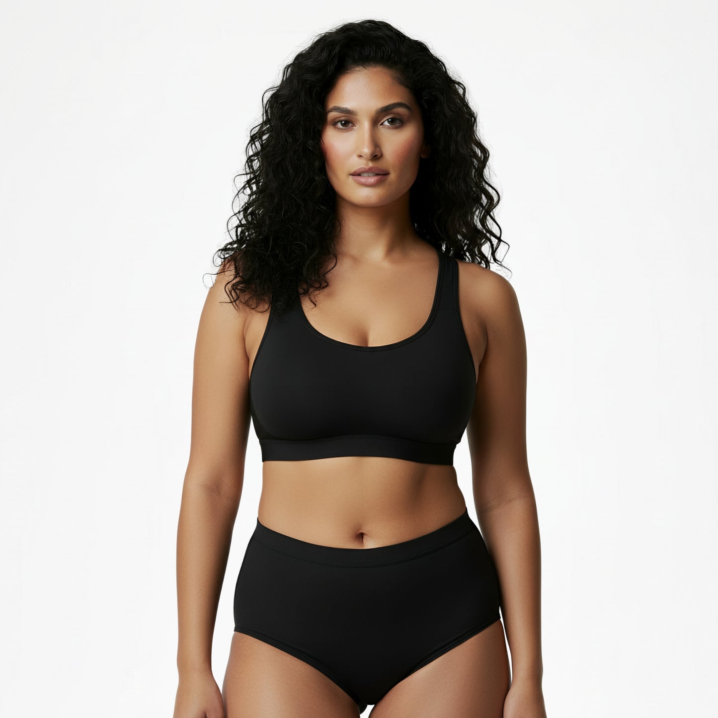 Comfort bh naadloos zwart