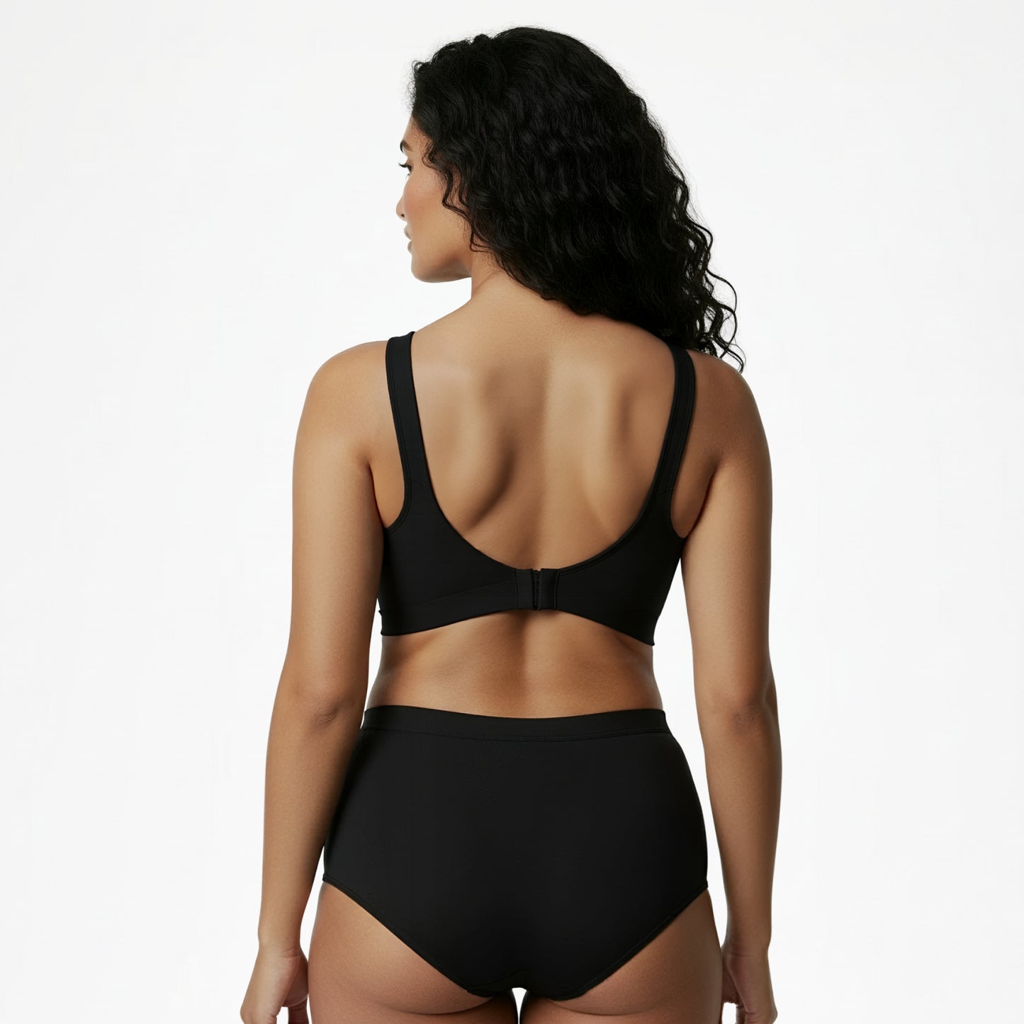 Comfort bh naadloos zwart