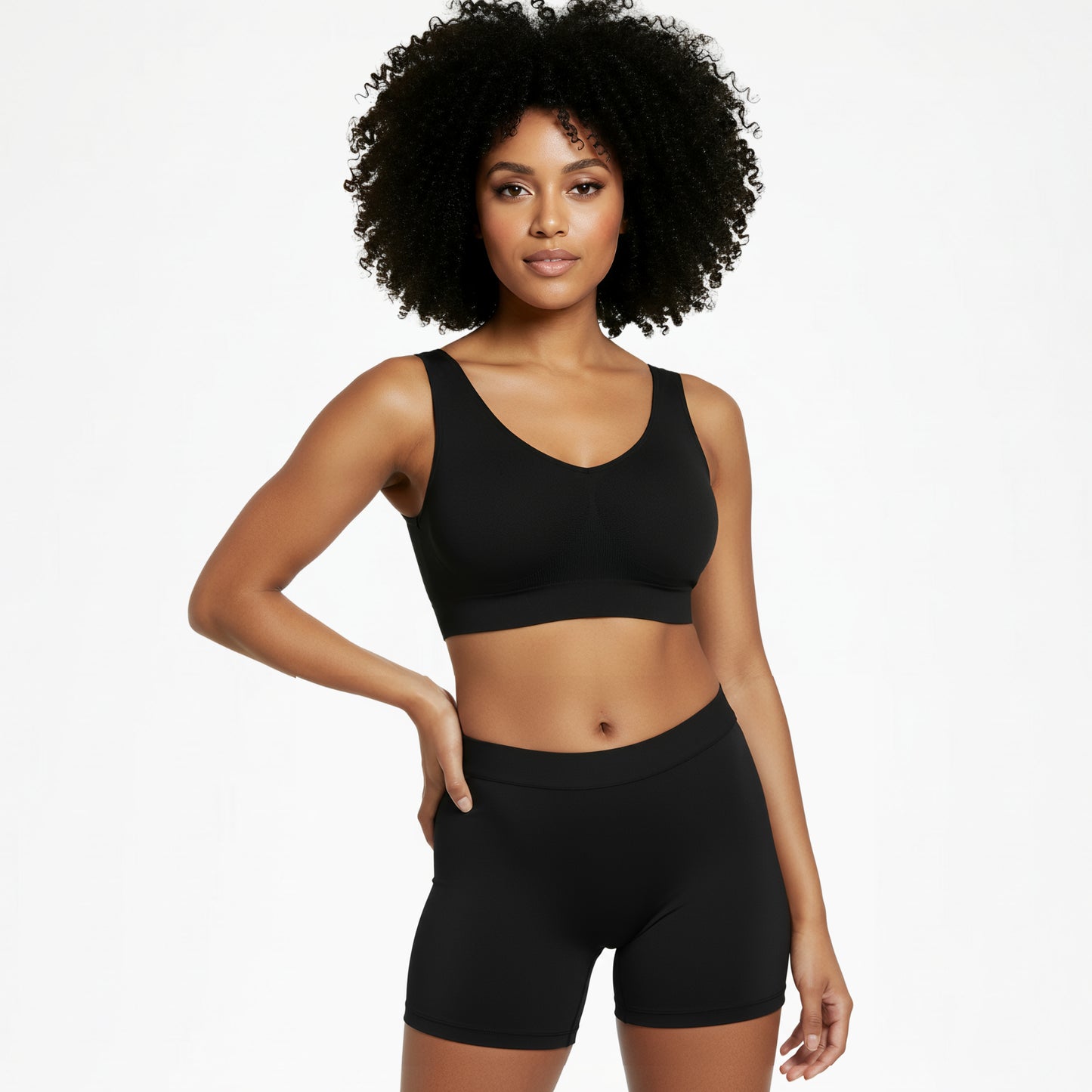 Comfort bh zonder beugel zwart