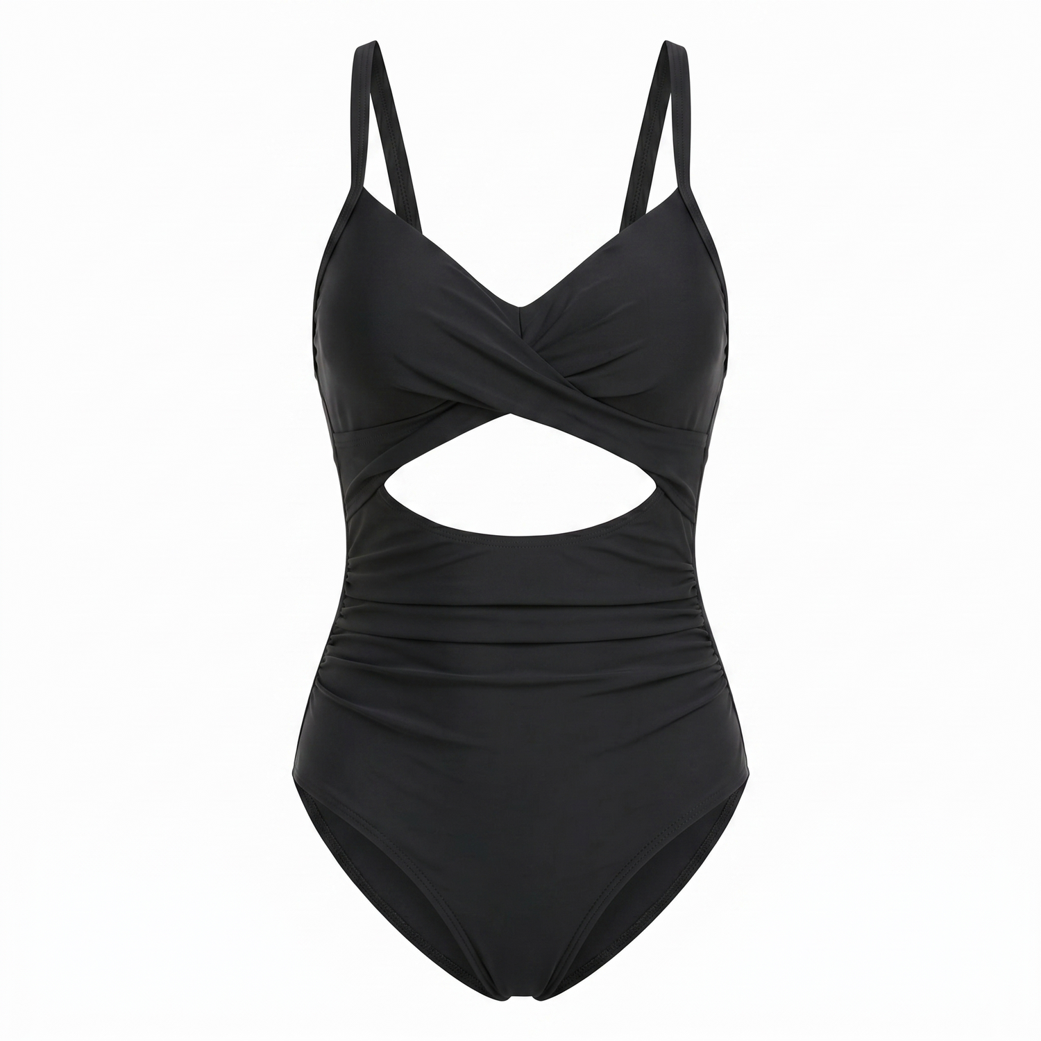 Korrigierender Badeanzug mit Cut-Out