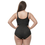 Korrigierender Shapewear-Bodysuit mit Haken und Reißverschluss – Slip