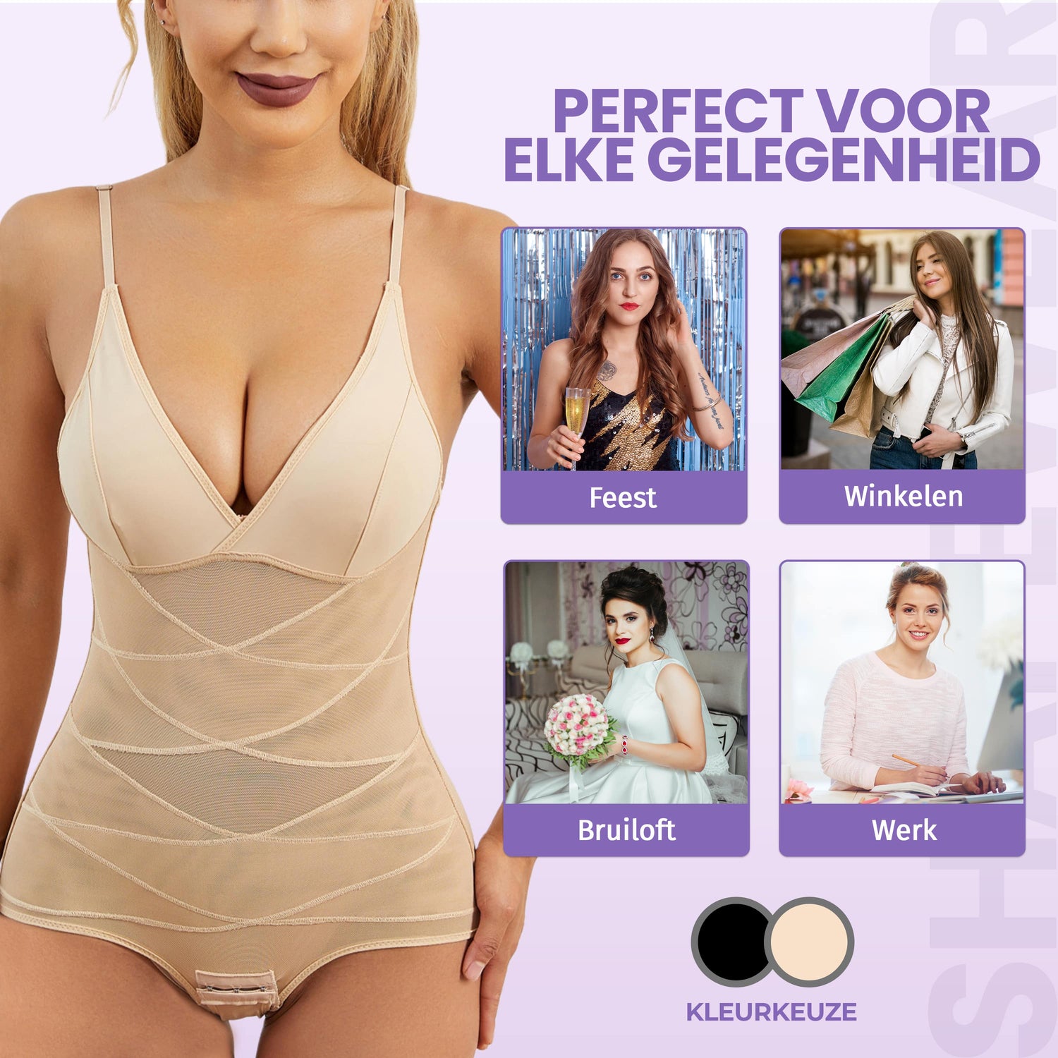 Corrigerende body dames