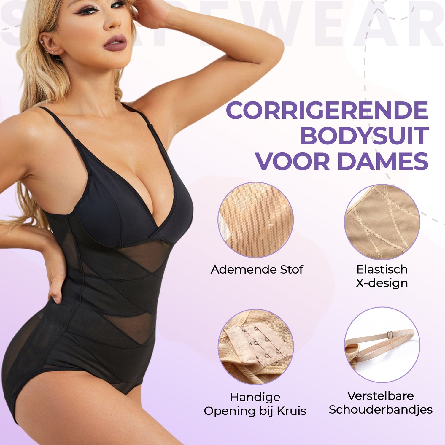 Corrigerende body dames