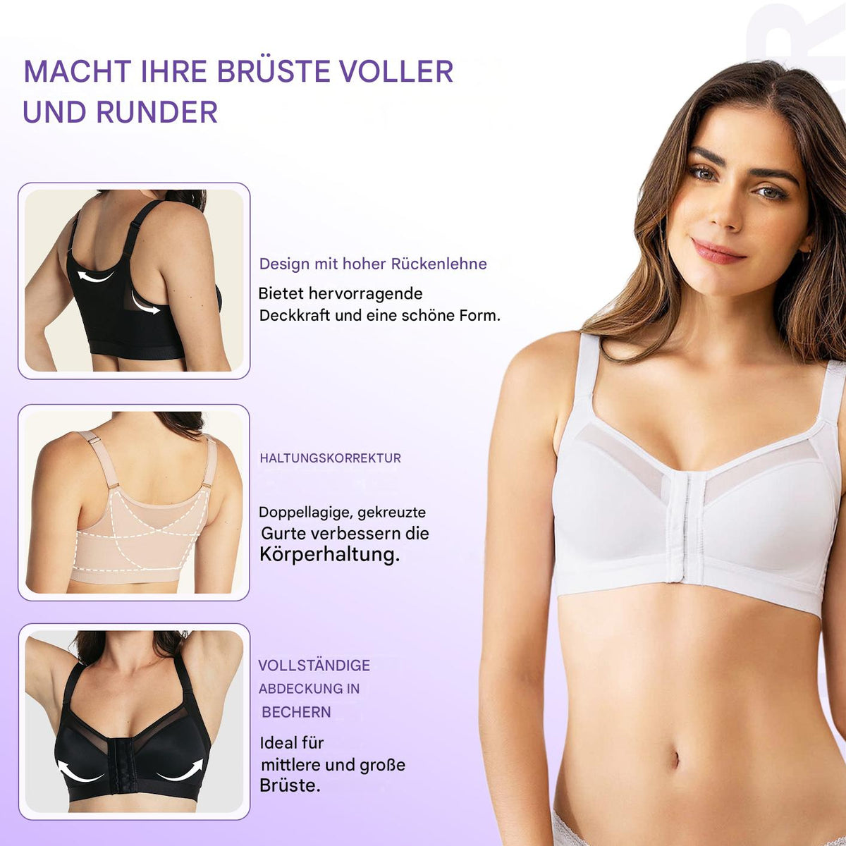 Lift-Effekt und bessere Haltung