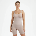 Corrigerende Naadloze Body met Pijpjes