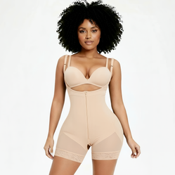 Corrigerende bodysuit beige