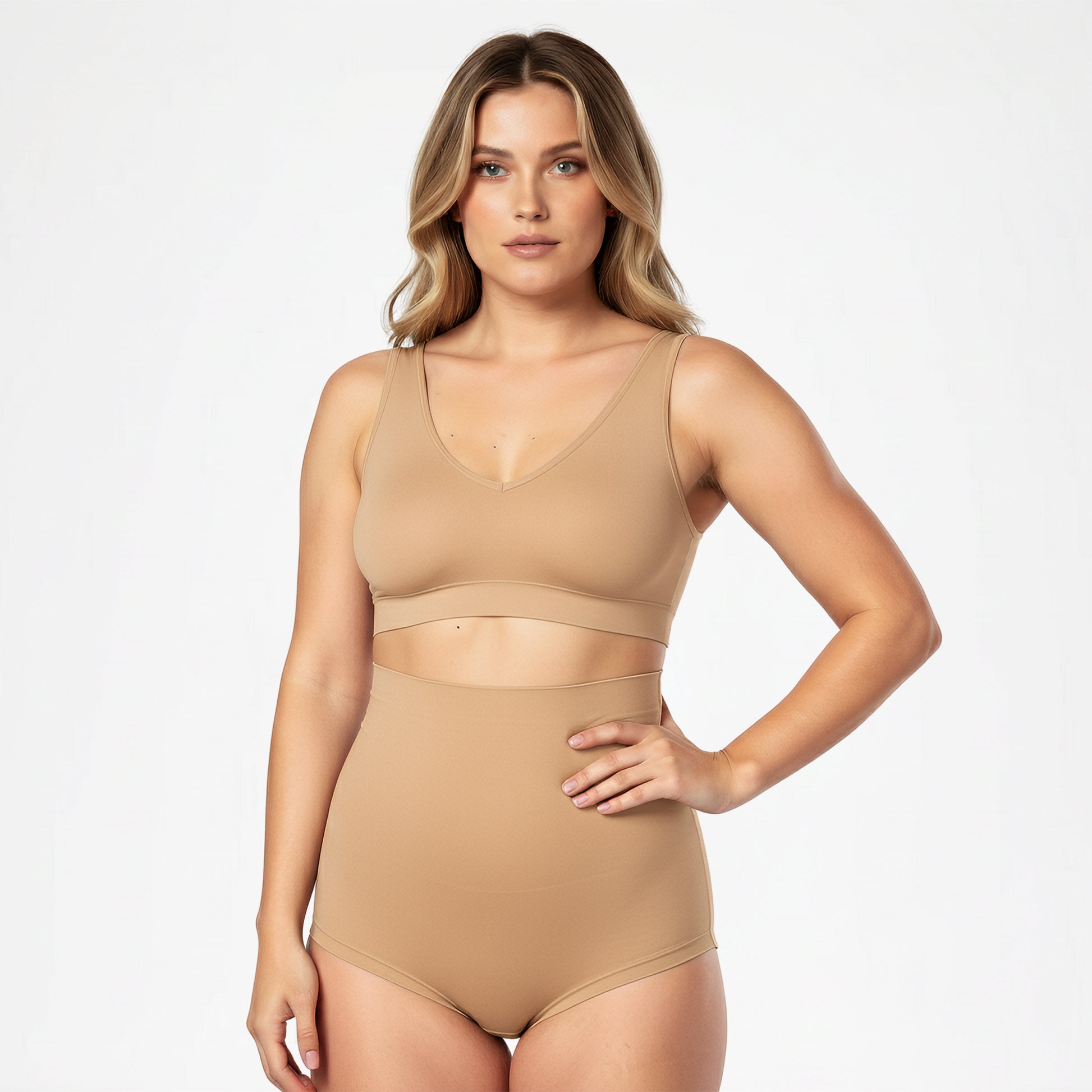 Corrigerende slip high waist