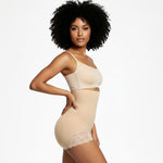 Korrigierender High Waist Slip mit Spitze