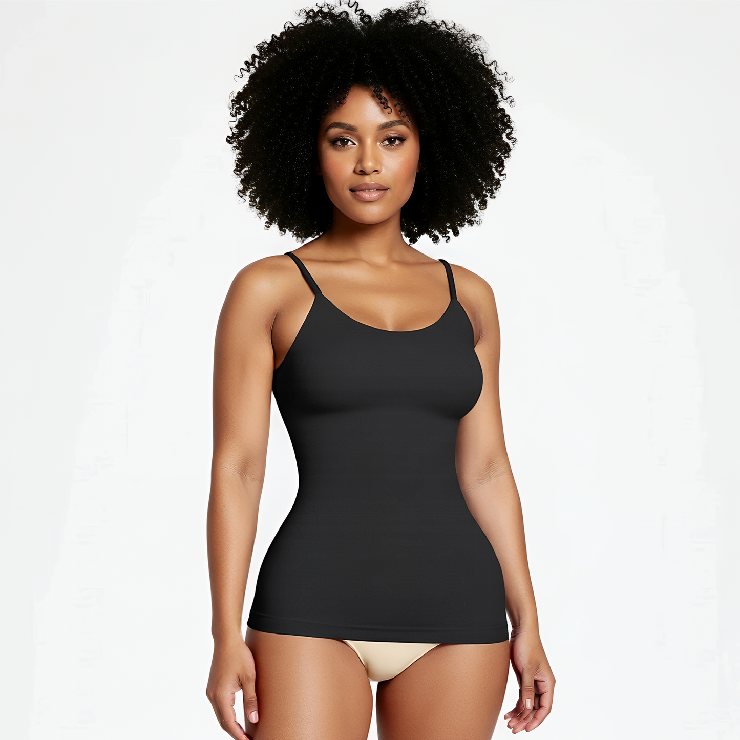 Corrigerend hemdje dames zwart