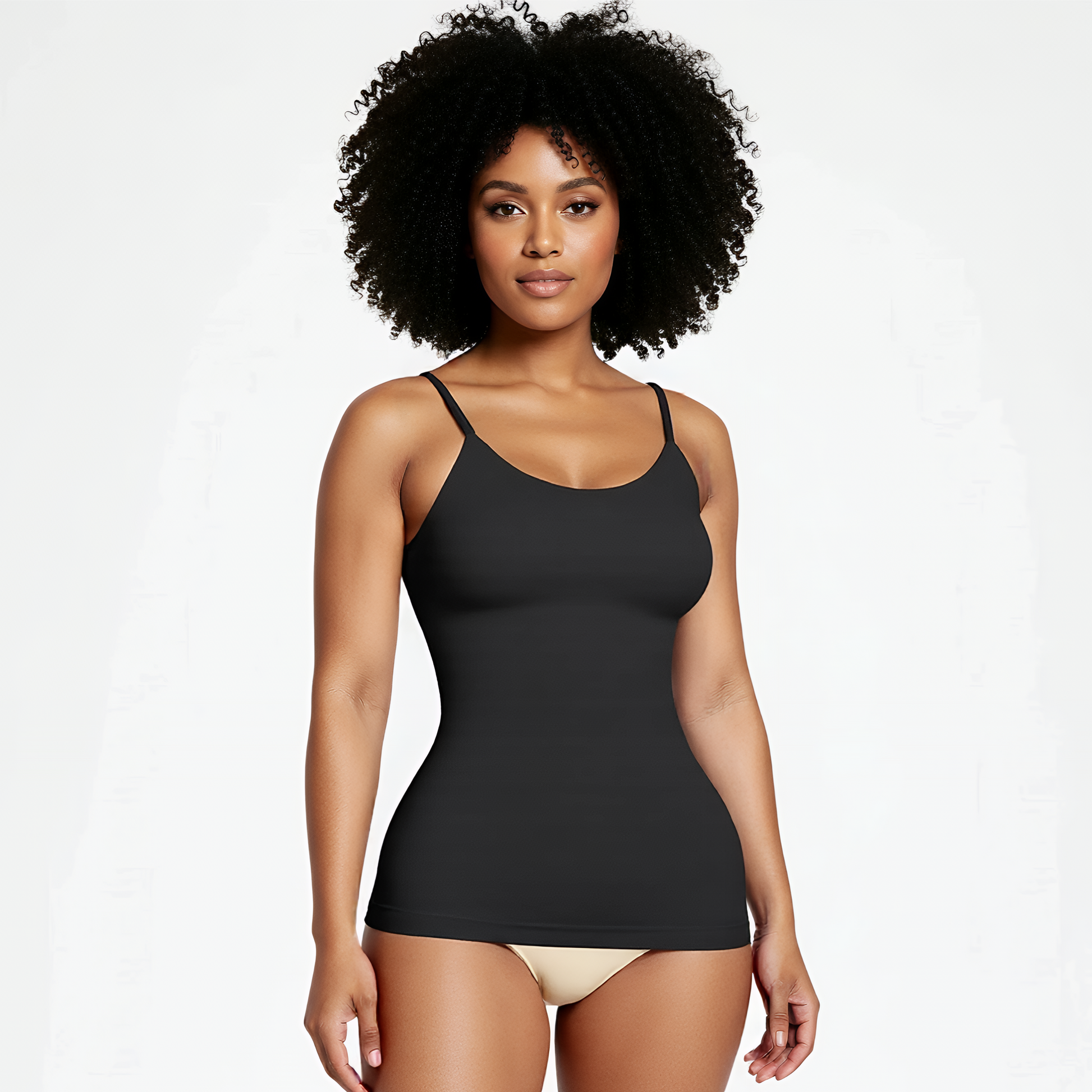 Corrigerend hemdje dames zwart