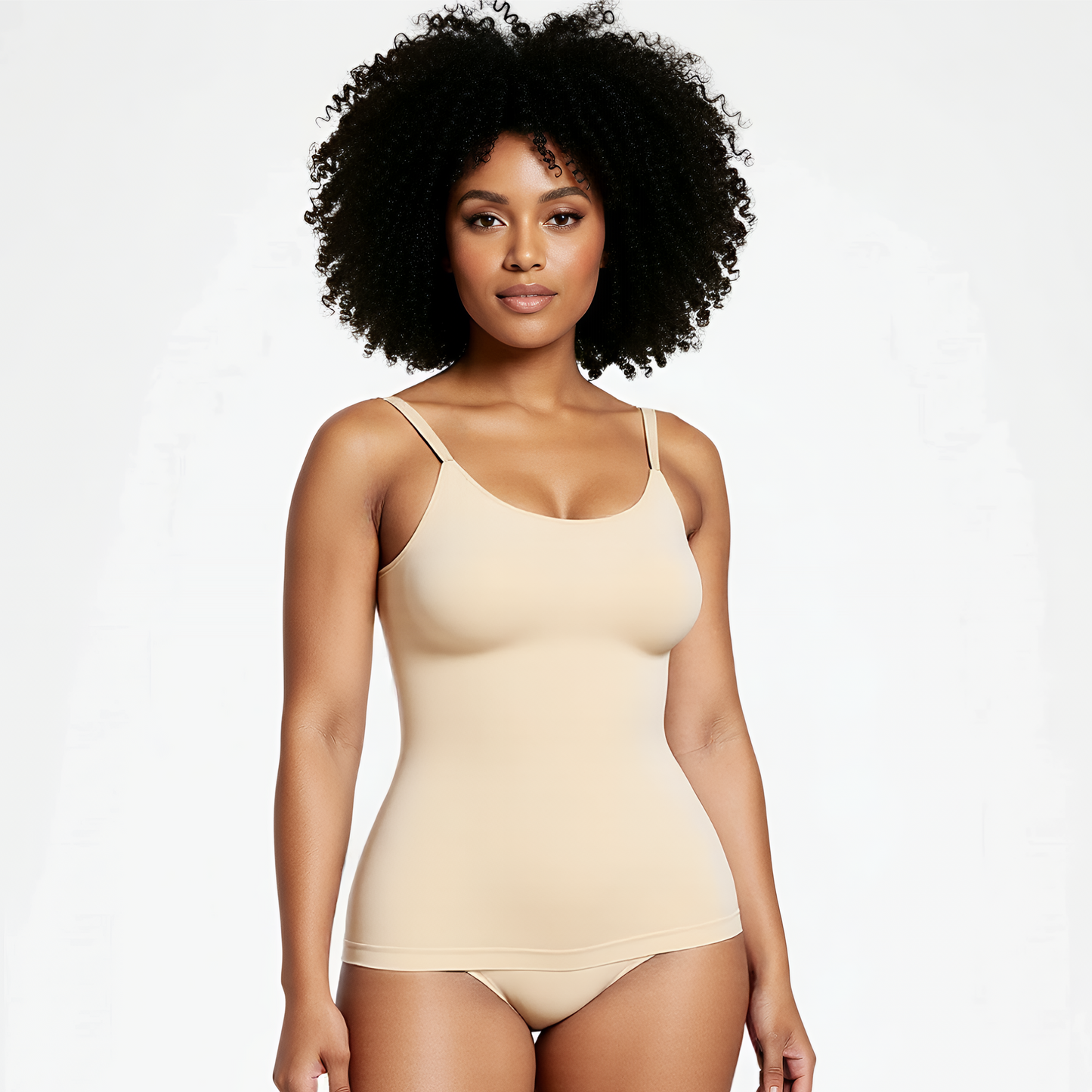 Corrigerend topje voor dames beige