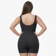 Korrigierender Nahtloser Body mit Breiten Trägern und Beinlängen - Back image