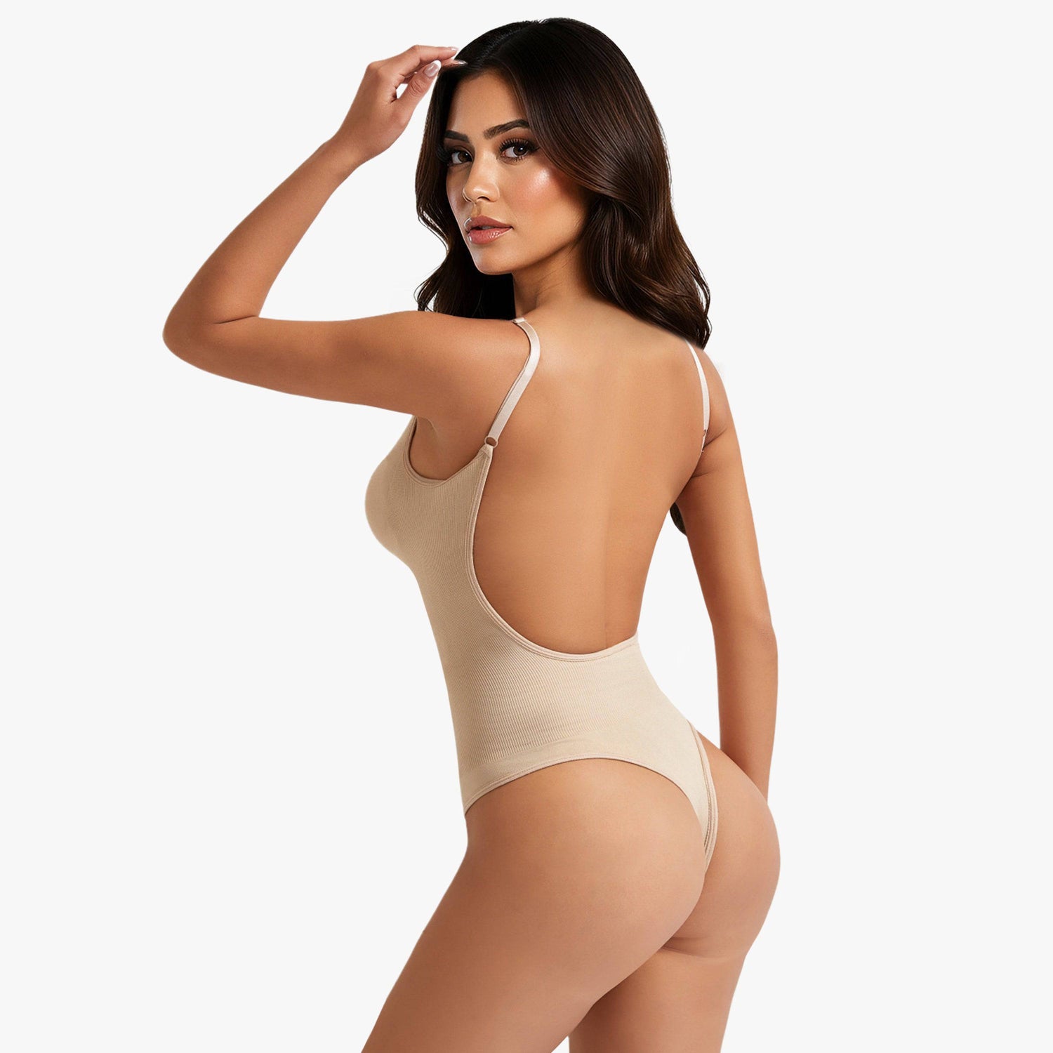 Corrigerende Body Open Rug met String