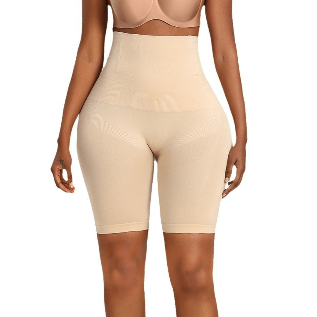 High Waist Short Beige dames
