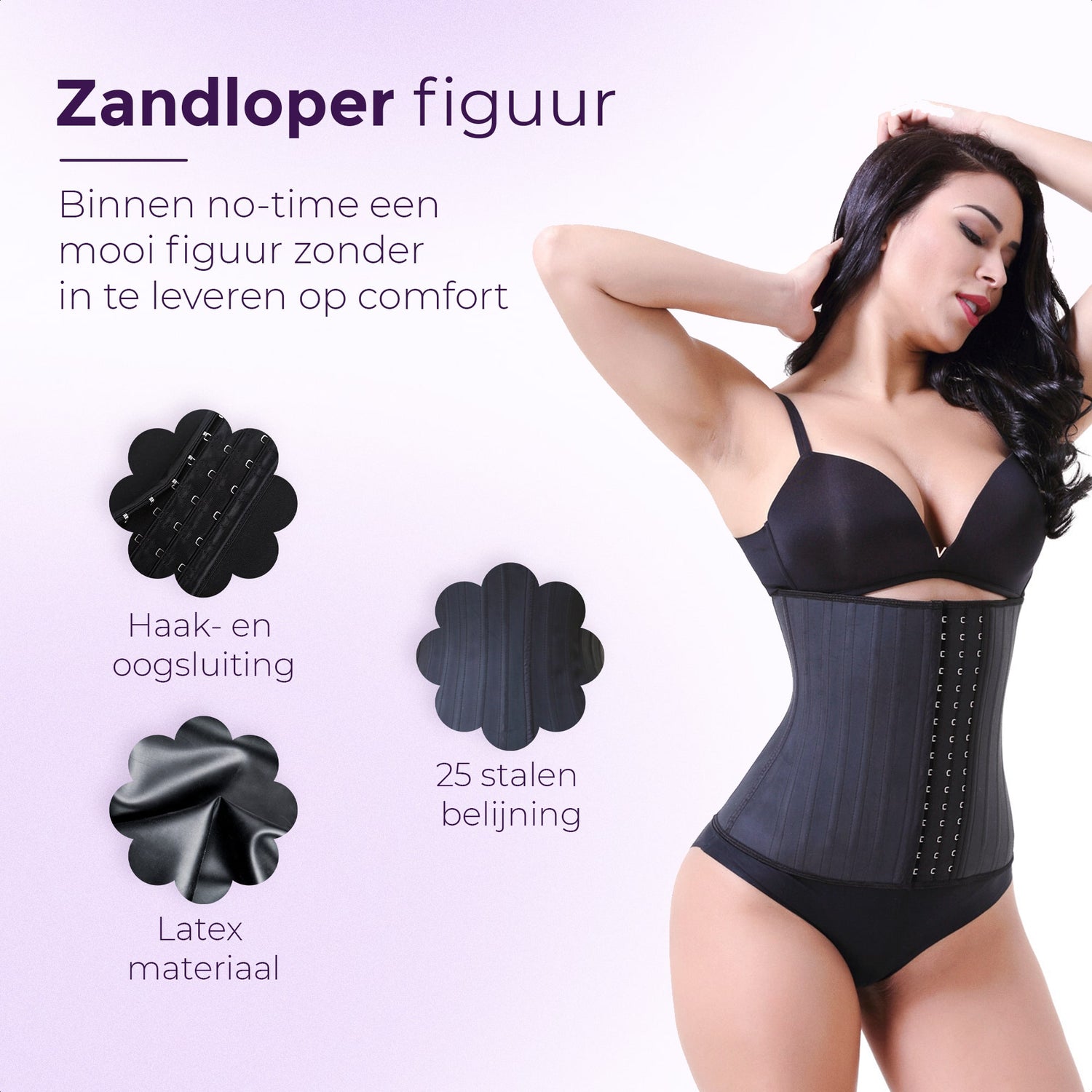Corset zandloper figuur