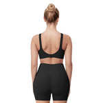 High Waist Sportshorts mit Handytasche