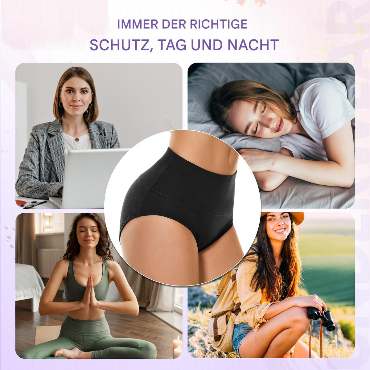 Komfortabel und auslaufsicher