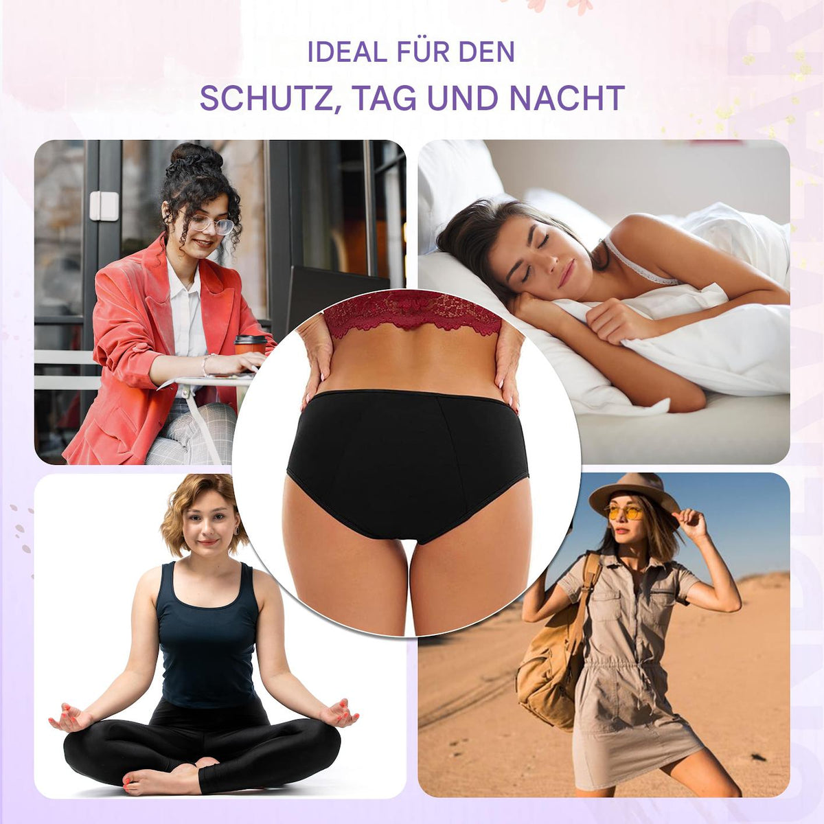 Komfortabel und auslaufsicher