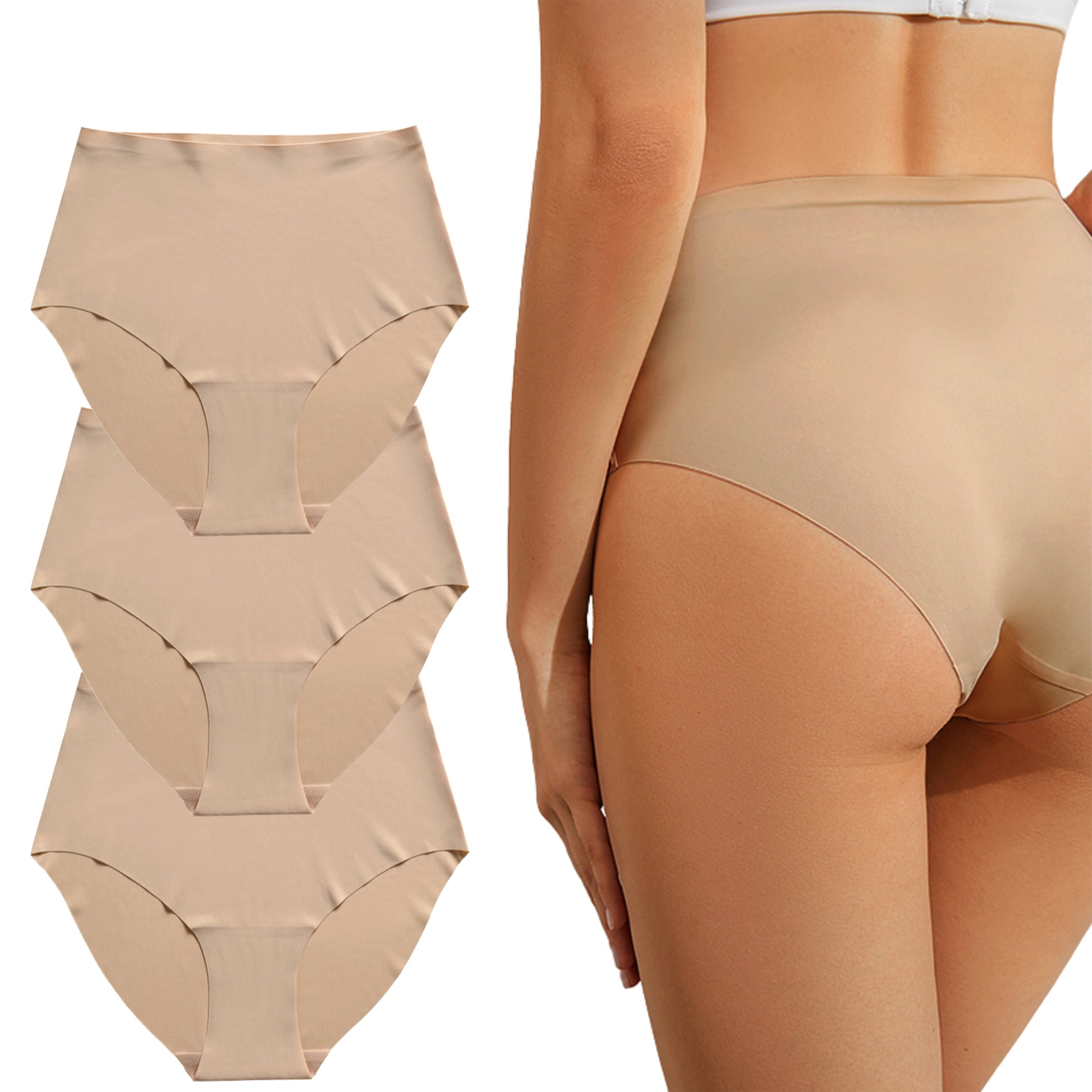 Naadloze High waist slip