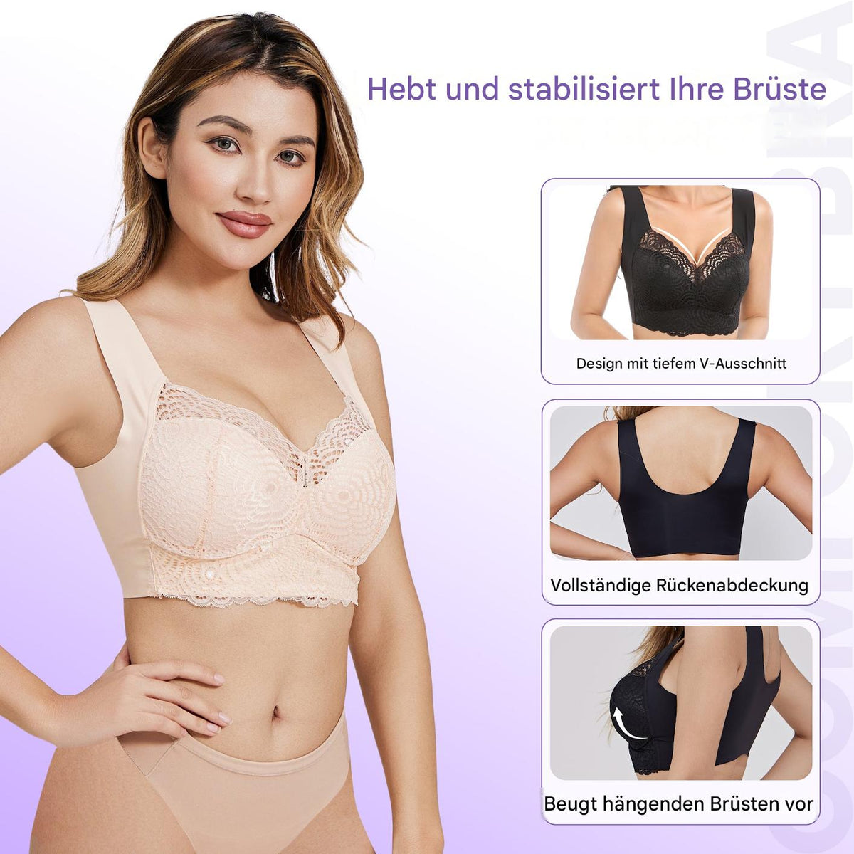 Schöne Optik und volles Dekolleté