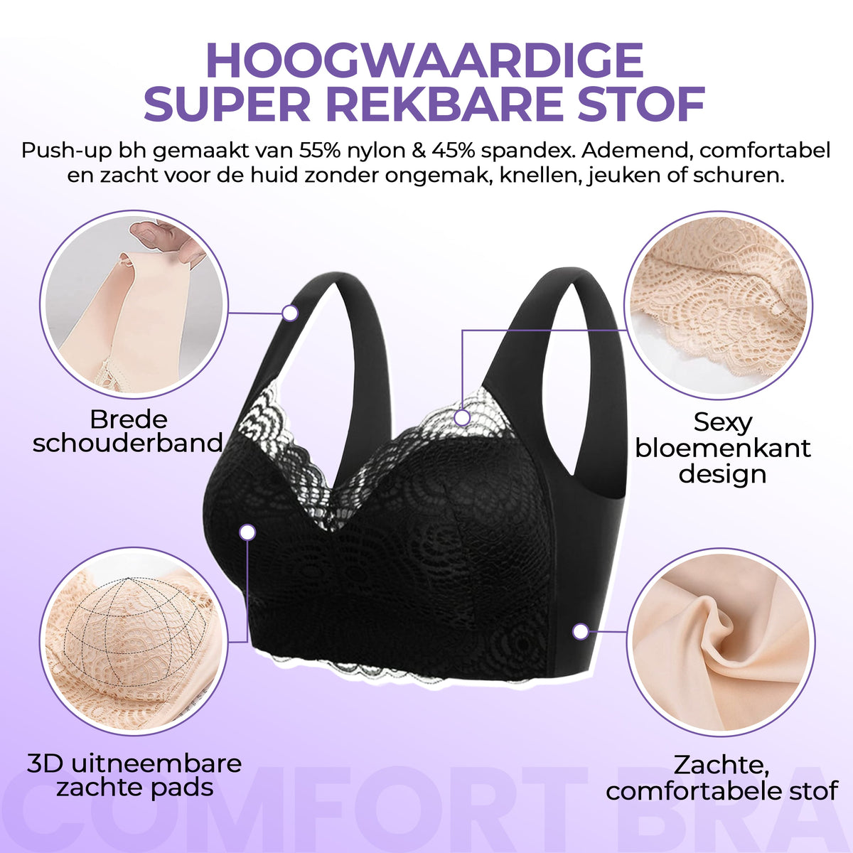 Een mooie look en volle decolleté