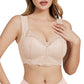 Naadloze Push up BH beige