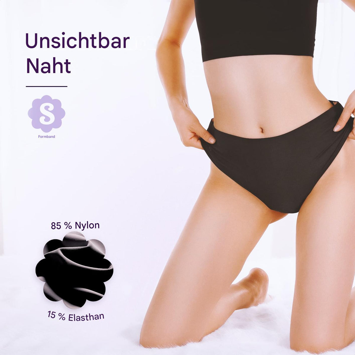 Unsichtbarer, nahtloser String