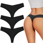 Naadloze Low Waist String - Set van 3