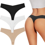 Naadloze Low Waist String - Set van 3