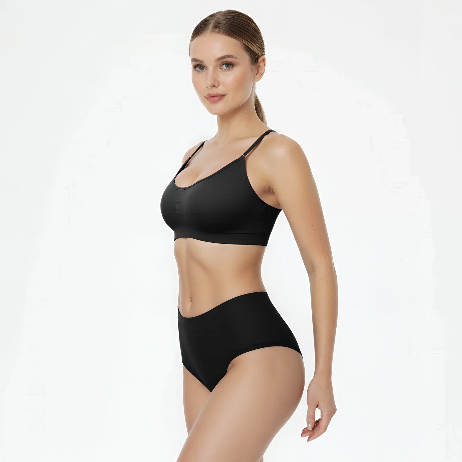 Naadloze High Waist String - Set van 3